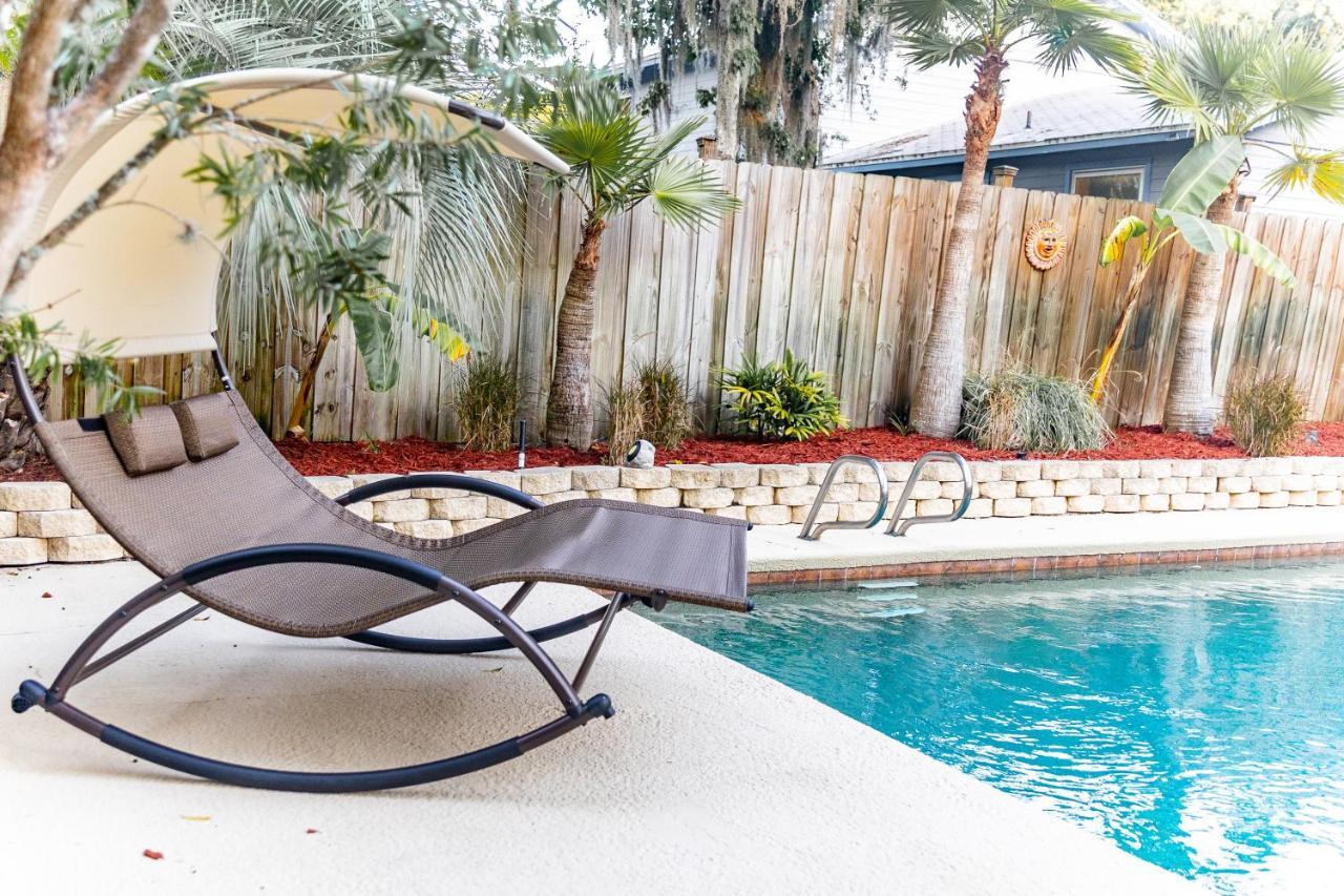 Pool & Hot Tub Home W Game Room! 1 Mile To Beach! Джэксонвилл-Бич Экстерьер фото